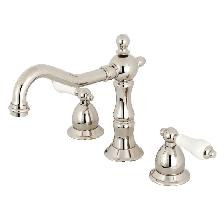 Kingston Brass Heritage Widespread Bathroom Faucet With Drain Assembly Wayfairca 9276